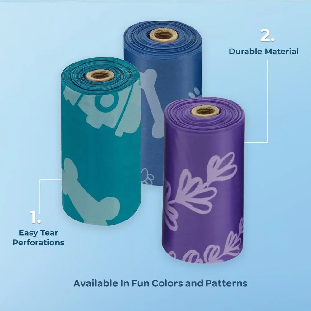 Best Pet Supplies Dog Poop Bags for Waste (150 Bags)